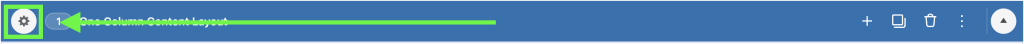 After view of the content layout settings gear icon